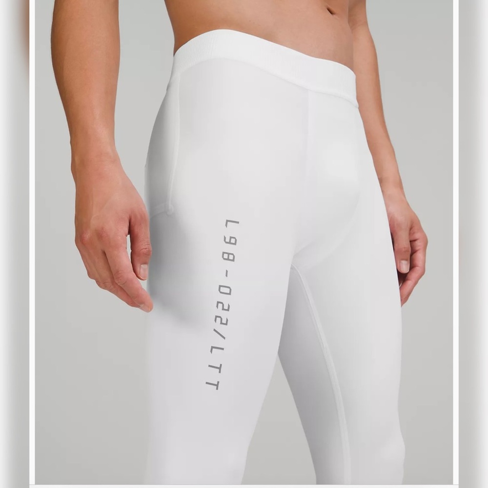 Lululemon Licence to Train Tight 21”  beige - man size S fits women size 6